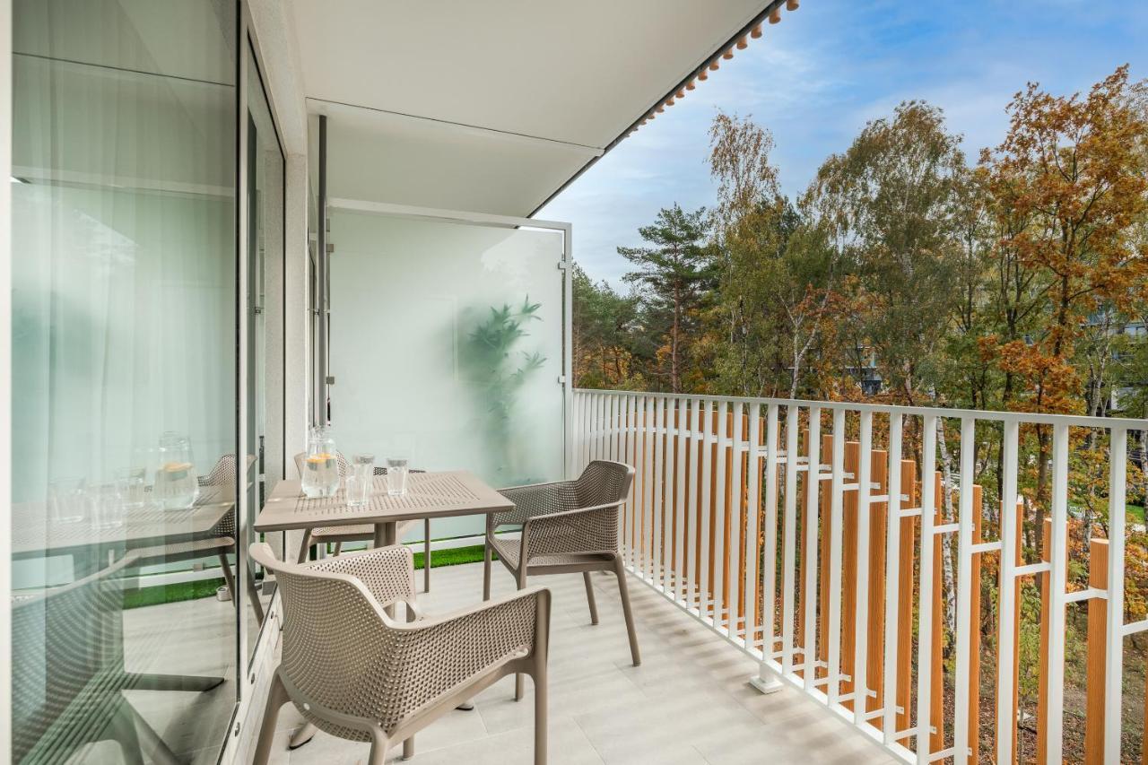 Golden Line Apartments Свиноуйсьце Экстерьер фото